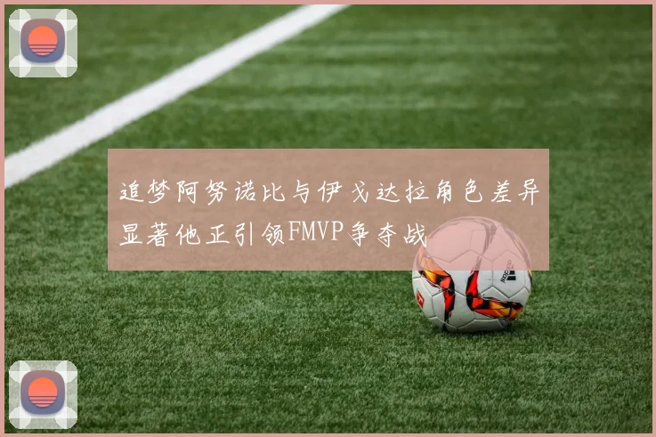 追梦阿努诺比与伊戈达拉角色差异显著他正引领FMVP争夺战